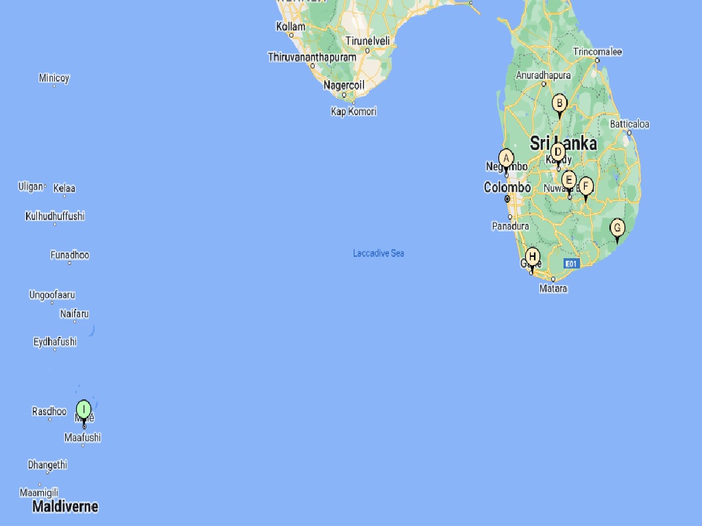 Rundrejse på Sri Lanka & kridhvidt strandparadis på Maldiverne