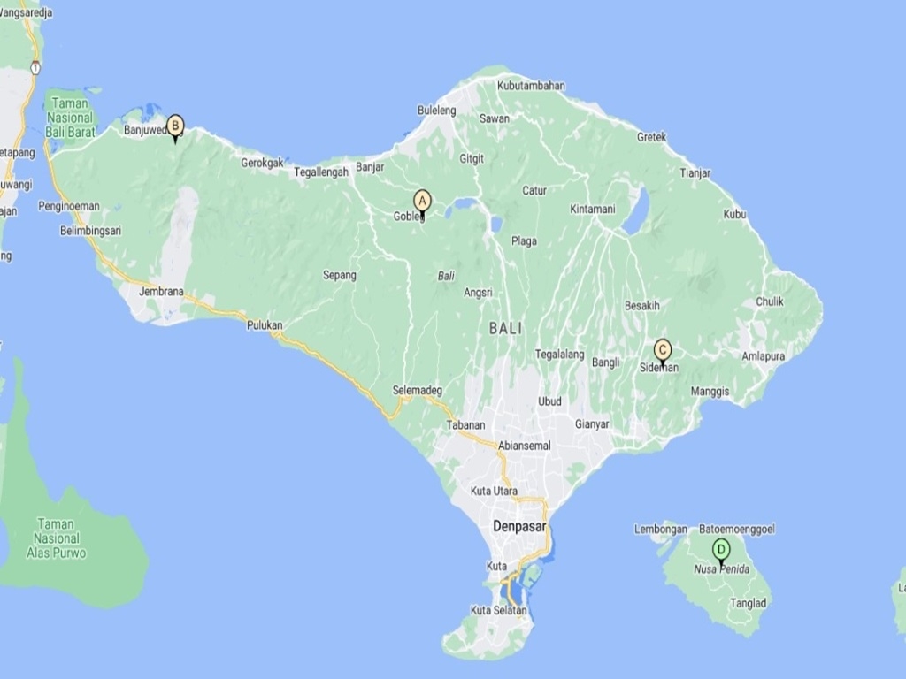 Munduk, Pemuteran, Sidemen & Nusa Penida 