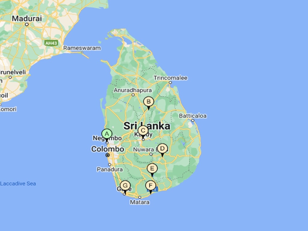 Sri Lanka rundrejse med god tid