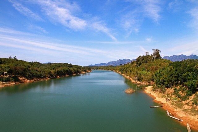 Mekong river in Laos